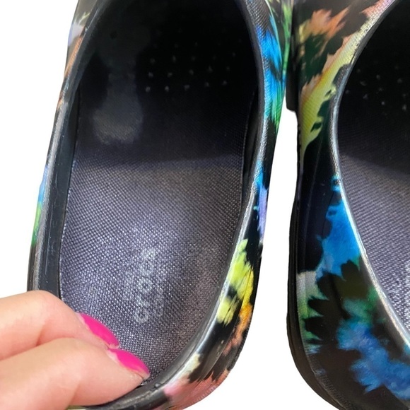 Crocs Pro ll Graphic clogs dual comfort tie dye size 9 - Picture 8 of 13